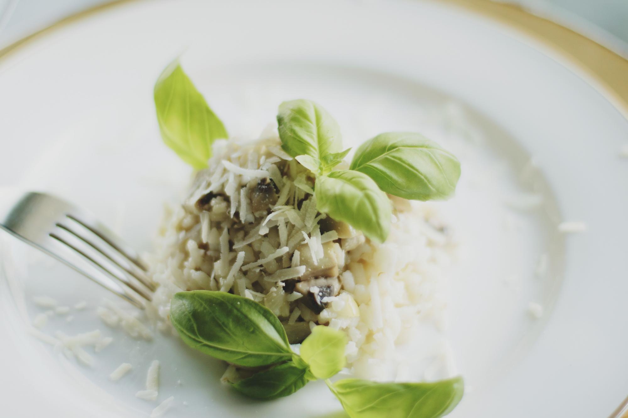 Piatto finito: risotto cremoso